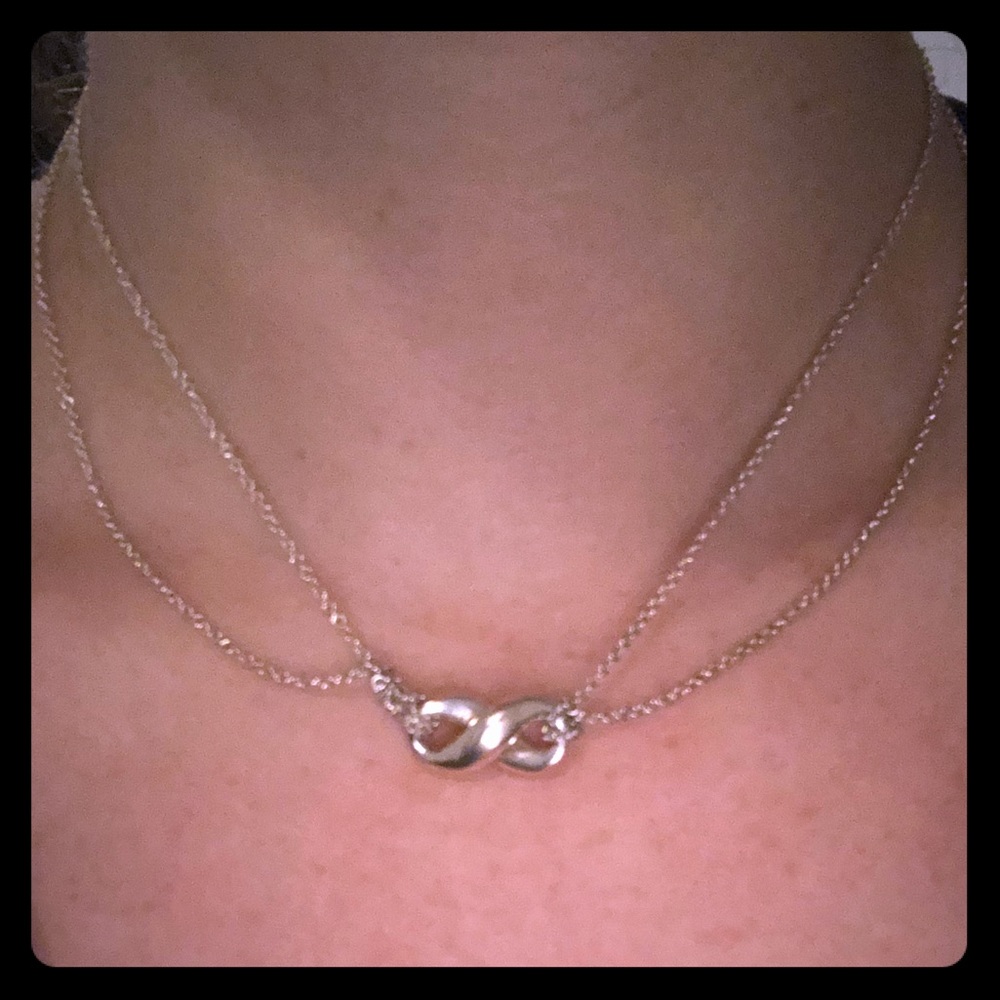 Tiffany and co infinity pendant